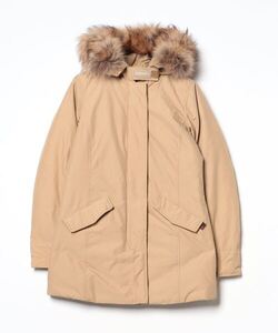 「WOOLRICH」 ダウンジャケット X-SMALL ベージュ レディース