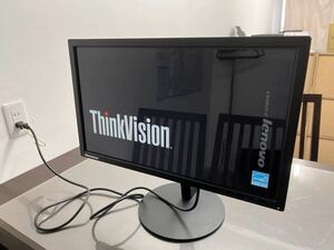 【引取限定】Lenovo ThinkVision T2224pd ワイド液晶モニター 21.5インチ フルHD（1920x1080）D-Subx1/DisplayPortx1 動作品