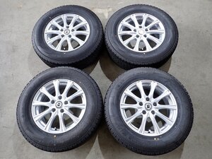 YS14631【送料無料215/70R16】デリカD:5 アウトランダー エクリプスクロス 中古スタッドレス▼16×6.5J 114.3/5H ET40▼1円スタート