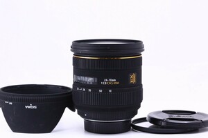 【超美品】シグマ SIGMA 24-70mm F2.8 EX DG HSM ニコン Nikon #12850