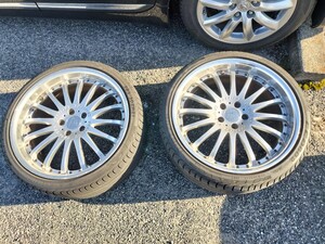 Carlsson　1/16 RS PCD 120 レクサスLSなどに！！4本セット　245/35ZR21 285/30ZR21