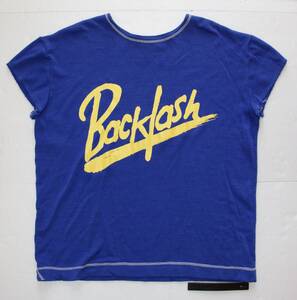 定価15000 新品 本物 BACKLASH Tシャツ トップス F RE1612-64 バックラッシュ 1983