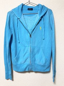 POLO RALPH LAUREN ポロ ラルフローレン　長袖ジップアップジャケット　ブルー系　レディースM165/92A