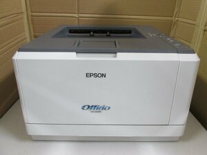 ◎【ジャンク】中古レーザープリンタ　エプソン【EPSON LP-S310N】トナー/メンテナンスユニットなし　部品取り発送可能◎2301051