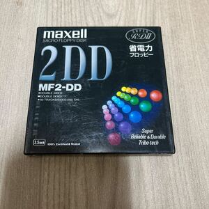 日立マクセル スーパーRD2 ワープロ用 3.5インチ 2DD フロッピーディスク 1枚 アンフォーマット MF2-DD プラスチックケース入