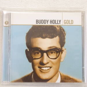 ＜新品同様＞　バディ・ホリー　　BUDDY HOLLY　/　GOLD　　　（CD2枚組）　　 　輸入盤