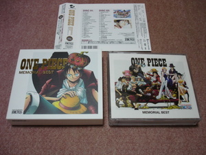 2CD+DVD■ワンピース ベスト ONE PIECE MEMORIAL BEST 初回限定盤■きただにひろし/大槻真希/Folder 5/上原多香子/タッキー＆翼/東方神起