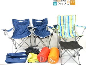 【大阪市上本町店 店舗渡し限定 Undeliverable】 キャンパーズコレクション チェア・サザンフィールド シュラフ 等 計6点