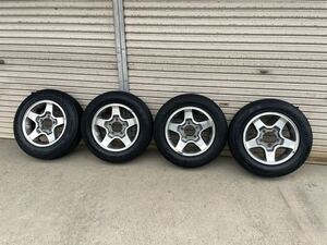 JB23Wジムニー純正アルミホイール 5.5J-16 off+22 175/80R16 美品　JA11 JA22 JA71 SJ30