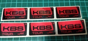 KBS Tour（S）シャフトラベル　6枚