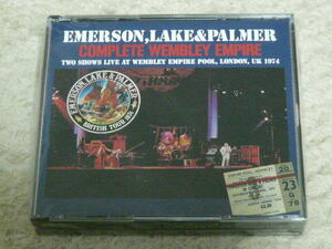 EMERSON,LAKE & PALMER / COMPLETE WEMBLEY EMPIRE (4CDR)