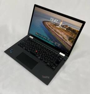 ジャンク扱い ThinkPad X13 Yoga Gen 2 SIMフリ MS Office 2021 - CPU i5 / MEM 16GB / SSD 512GB / LCD FHD / 顔認証カメラー / Win11