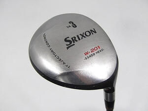 即決 お買い得品！中古 スリクソン(SRIXON) W-201 フェアウェイ 3W ツアーブラックV-23 14 S