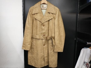 LAKELAND 70s Leather Trench Coat トレンチコート レイクランド サイズ42 ブラウン 店舗受取可