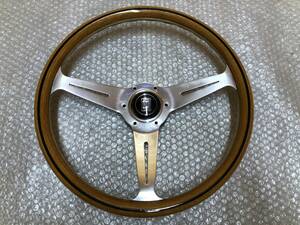 ☆美品☆ NARDI ナルディ クラシック 36Φ ウッド ステアリング ハンドル B2200 プロシード ダットラ D21 D22 GS130 デリボーイ KXC10 36