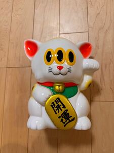 ★未使用新品★【招福】招きカームキャット200％（白）★ART JUNKIE アートジャンキー ソフビ sofubi マルサン ブルマァク マーミット