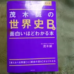 茂木誠 世界史Bが面白いほどわかる本