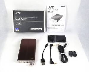 JVC SU-AX7 ポータブルヘッドホンアンプ ハイレゾ音源対応