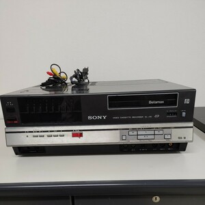 【ベータマックス ビデオデッキ ジャンク品】動作未確認 ソニー SONY SL-J10 Betamax ビデオカセットレコーダー 【倉庫】0507