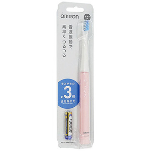 OMRON 乾電池式電動歯ブラシ HT-B223-PK [管理:1100044718]
