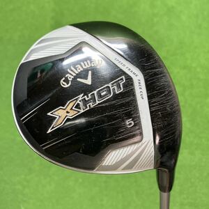 AF-115 Callaway キャロウェイ X HOT フェアウェイウッド#5 オリジナルシャフト カーボン フレックスSR 全国送料無料