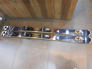 ◆Fischer　フィッシャー Motive 80 168cm スキー板　RSX　黒 中古◆14035