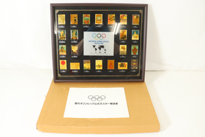 歴代オリンピック 公式ポスターピンズ HISTORICAL OLYMPIC OFFICIAL POSTER PINS _EJL_C0110-J008