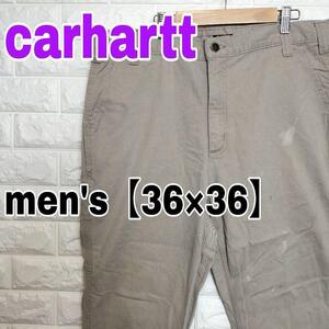 B722【carhartt】ワークパンツ【メンズ36×36】