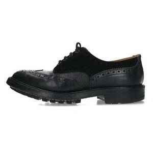 トリッカーズ Trickers ネペンテス サイズ:7.5 レザー切替ブローグシューズ 中古 BS99