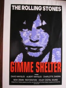 即決!!Kozik コジック ROLLING STONES GIMME SHELTER シルクスクリーン 限定 ローリングストーンズ ギミーシェルター ポスター