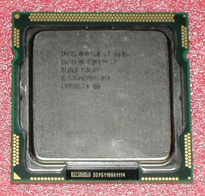 ジャンクCPU　Corei7 860S LGA1156