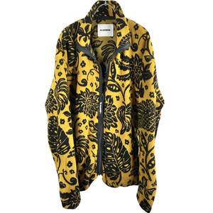 JILSANDER(ジルサンダー) Floral Fleece Jacket (yellow)