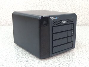 ■※ 【セール開催中!】 ジャンク品 PROMISE TECJONOLOGY NAS Pegasus2 M4 HDD1TB×4 手のひらサイズ データ消去済み 通電のみ確認