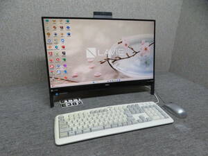 3波テレビ★究極PC NEC DA370/G◆23.8型★秒速起動 第7世代Intel 3865U / 8GB / 新品・爆速SSD 512GB★Windows11★Office2021付◆値下げ