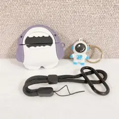 匿名⭐️Airpods3用ケース 面白い サメ かわいい シャーク マスコット