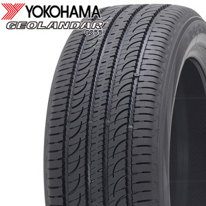 2021年製 新品 1本価格 会社宛 送料無料 235/50R18 夏 ヨコハマ YOKOHAMA ジオランダーSUV G055 Xトレイル クルーガー ハリアー NO,FK953