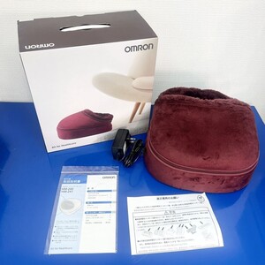 X213-M15-7381 omron オムロン Foot Massager フットマッサージャー HM-241 説明書付属 箱付き 通電確認済み