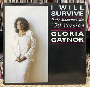 Gloria Gaynor人気盤 I Will Survive 12inch盤その他にもプロモーション盤 レア盤 人気レコード 多数出品。