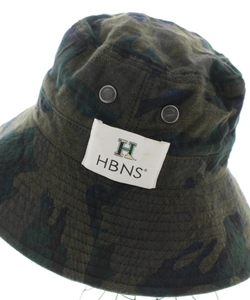 送料無料【HBNS】ハバノス 迷彩 ハット カモフラージュ柄 Fサイズ 帽子 サーフハット