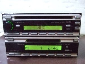 ★★　ナカミチ　Nakamichi　 ＣＤ－３５,MD－２０　Ｏ/Ｈ済み　完動品　★★