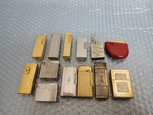 必見!!　ライター　ガスライター　まとめ　13点　ZIPPO　ジッポ　 喫煙具　ビンテージ　イブサンローラン　など　ジャンク