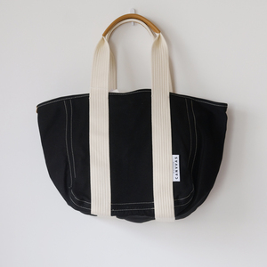 MAISON CANVVAS (メゾンキャンバス) | CANVAS Tote M (black) | バッグ ハンドバッグ レザー 鞄