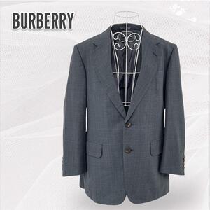 BURBERRY バーバリー　ウールテーラードジャケット　スーツ　グレー　毛 3029