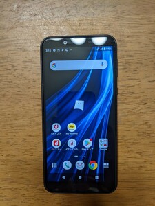 IY1093 docomo SIMフリー AQUOS sens2 SH-01L SHARP 4Gスマホ 簡易確認＆簡易清掃＆初期化OK 判定○ WebにてSIMロック解除受付手続済