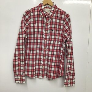 ABERCROMBIE&FITCH S アバクロンビーアンドフィッチ シャツ、ブラウス 長袖 MUSCLE ボタンダウン チェック Shirt Blouse 10072181