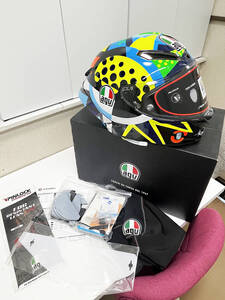 新品☆未使用 AGV PISTA GP RR ピスタ フルフェイスヘルメット Lサイズ 60㎝ Valentino Rossi バレンティーノ・ロッシ WINTER TEST 2020