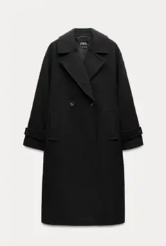 ZARA ソフトなオーバーサイズコート　M