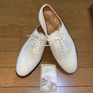 Church BUCKINGHAM WHITE SUEDE 6E 3都市　チャーチ バッキンガム　ホワイトスエード 6E