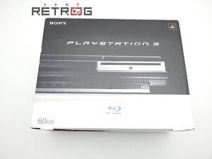 PlayStation3本体 60GB（CECHA00/クリアブラック） PS2ソフト動作未確認 PS3