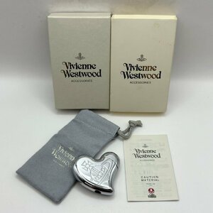 1円～/Vivienne Westwood/ヴィヴィアンウエストウッド/ハートシェイプ/ガスライター/箱・付属品付/喫煙具/コレクション/ジャンク/W069